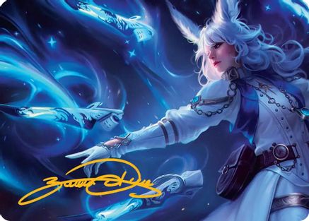 Image of Sage's Nouliths Art Card (Gold-Stamped Signature) [FINAL FANTASY Art Series]