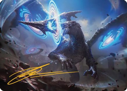 Image of Yiazmat, Ultimate Mark Art Card (Gold-Stamped Signature) [FINAL FANTASY Art Series]