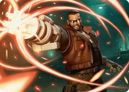 Image of Barret Wallace Art Card [FINAL FANTASY Art Series]