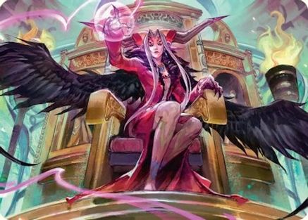 Image of Sorceress's Schemes Art Card [FINAL FANTASY Art Series]