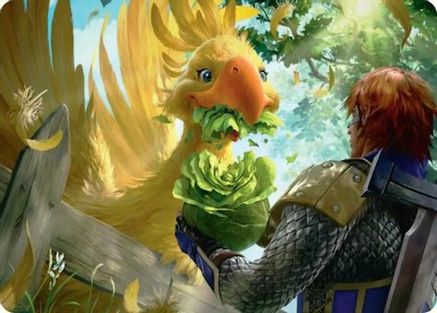 Image of Gysahl Greens Art Card [FINAL FANTASY Art Series]