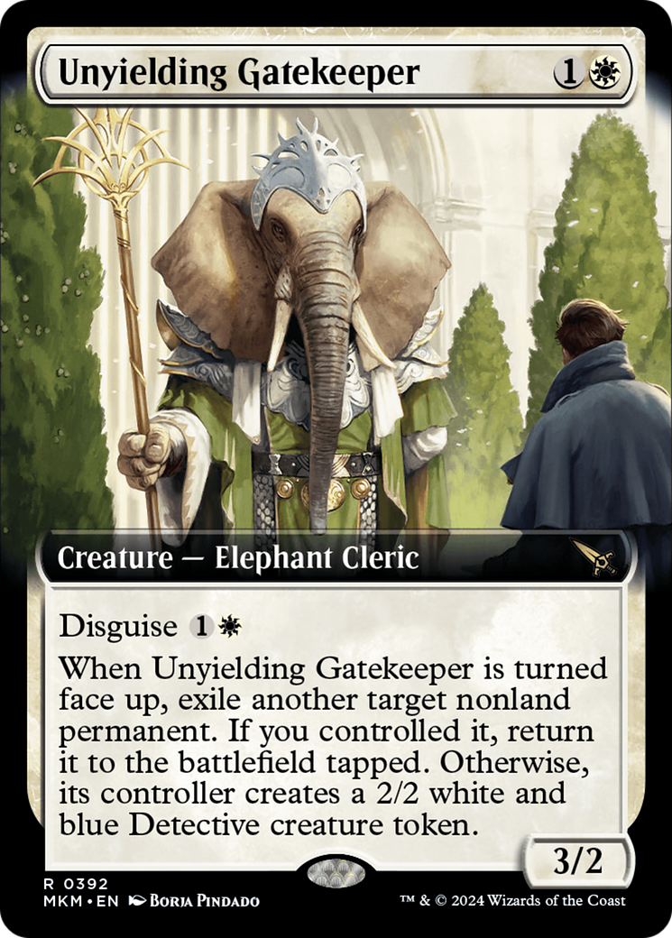 Image of Unyielding Gatekeeper (Extended Art) [Murders at Karlov Manor]