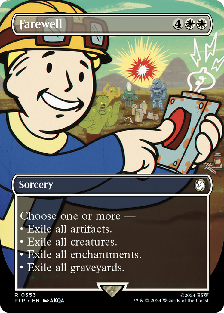 Image of Farewell (Borderless) [Fallout]