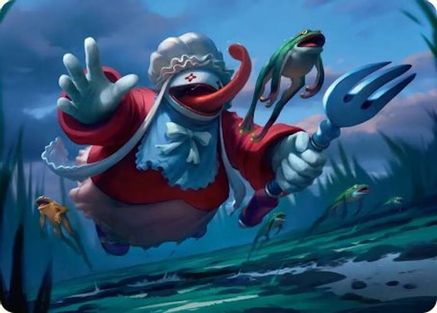 Image of Quina, Qu Gourmet Art Card [FINAL FANTASY Art Series]