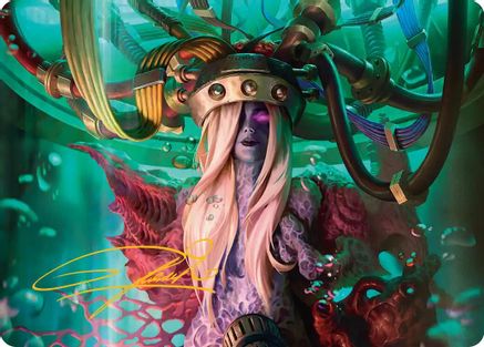 Image of Jenova, Ancient Calamity Art Card (Gold-Stamped Signature) [FINAL FANTASY Art Series]