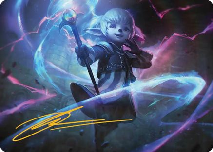 Image of Shantotto, Tactician Magician Art Card (Gold-Stamped Signature) [FINAL FANTASY Art Series]