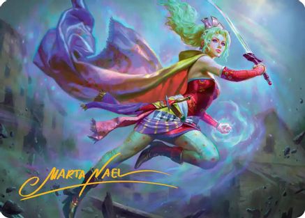 Image of Terra, Herald of Hope Art Card (Gold-Stamped Signature) [FINAL FANTASY Art Series]