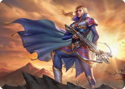Image of Edgar, Master Machinist Art Card [FINAL FANTASY Art Series]