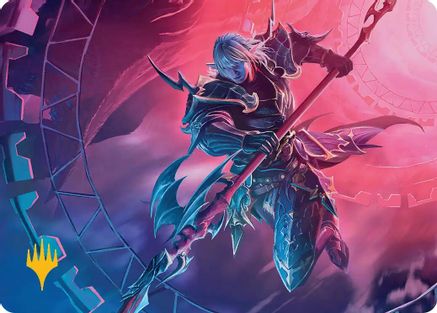 Image of Estinien Varlineau Art Card (Gold-Stamped Planeswalker Symbol) [FINAL FANTASY Art Series]