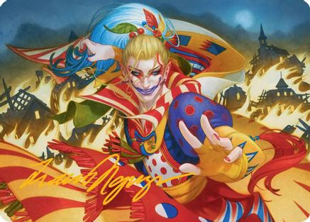 Image of Ruinous Ultimatum Art Card (Gold-Stamped Signature) [FINAL FANTASY Art Series]