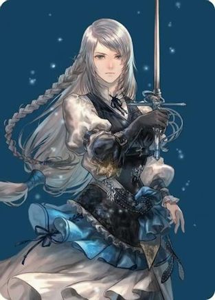 Image of Jill, Shiva's Dominant Art Card [FINAL FANTASY Art Series]