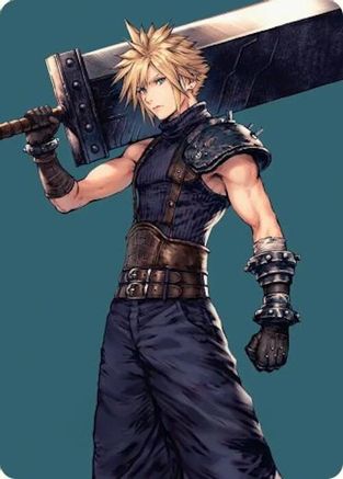Image of Cloud, Ex-SOLDIER Art Card [FINAL FANTASY Art Series]