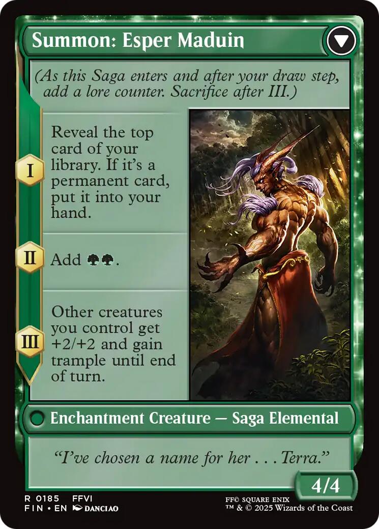 Image of Esper Origins // Summon: Esper Maduin [FINAL FANTASY]