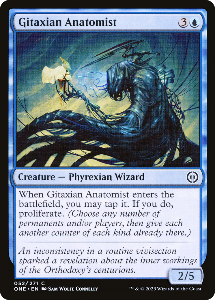 Image of Gitaxian Anatomist [Phyrexia: All Will Be One]