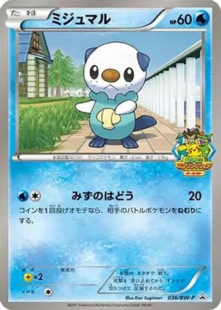 Image of Oshawott - 036/BW-P (036/BW-P) - BWP Promotional cards