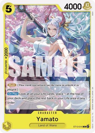 Image of Yamato (Reprint) (ST13-016) - Starter Deck 28: GREEN/YELLOW Yamato