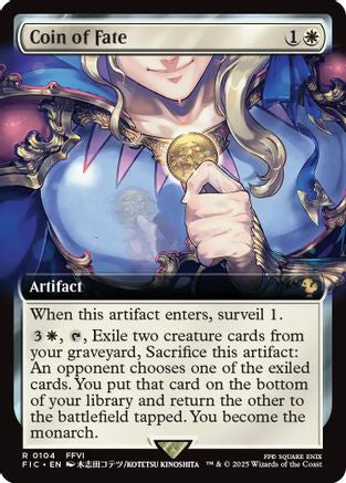 Image of Coin of Fate (Extended Art) [FINAL FANTASY Commander]
