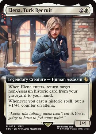 Image of Elena, Turk Recruit (Extended Art) [FINAL FANTASY Commander]
