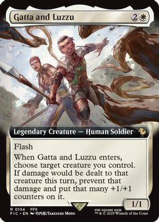Image of Gatta and Luzzu (Extended Art) [FINAL FANTASY Commander]