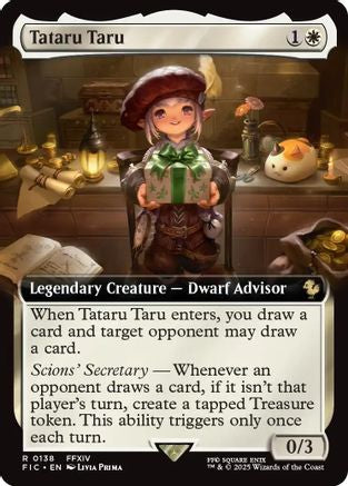 Image of Tataru Taru (Extended Art) [FINAL FANTASY Commander]