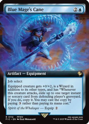 Image of Blue Mage's Cane (Extended Art) [FINAL FANTASY Commander]