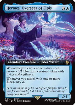 Image of Hermes, Overseer of Elpis (Extended Art) [FINAL FANTASY Commander]