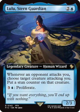 Image of Lulu, Stern Guardian (Extended Art) [FINAL FANTASY Commander]