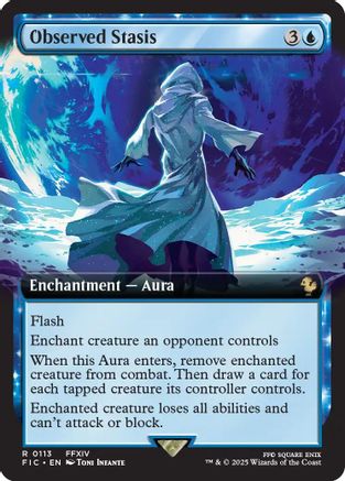 Image of Observed Stasis (Extended Art) [FINAL FANTASY Commander]
