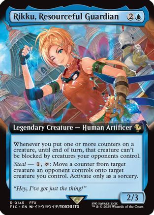 Image of Rikku, Resourceful Guardian (Extended Art) [FINAL FANTASY Commander]