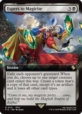 Image of Espers to Magicite (Extended Art) [FINAL FANTASY Commander]