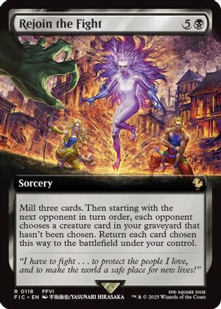 Image of Rejoin the Fight (Extended Art) [FINAL FANTASY Commander]
