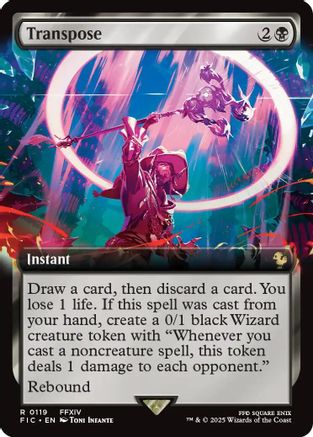 Image of Transpose (Extended Art) [FINAL FANTASY Commander]