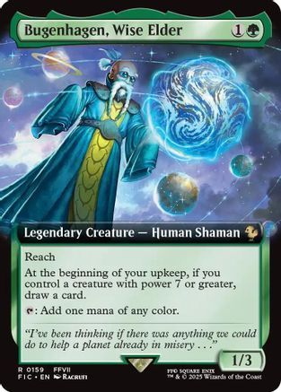 Image of Bugenhagen, Wise Elder (Extended Art) [FINAL FANTASY Commander]