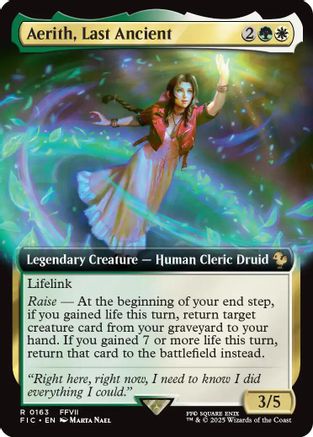 Image of Aerith, Last Ancient (Extended Art) [FINAL FANTASY Commander]
