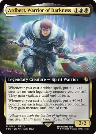 Image of Ardbert, Warrior of Darkness (Extended Art) [FINAL FANTASY Commander]