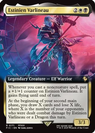 Image of Estinien Varlineau (Extended Art) [FINAL FANTASY Commander]