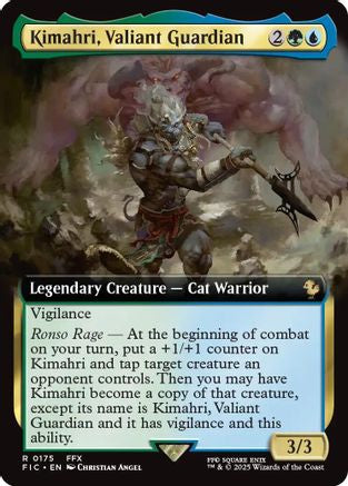 Image of Kimahri, Valiant Guardian (Extended Art) [FINAL FANTASY Commander]