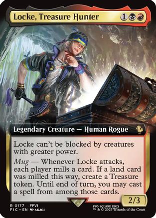 Image of Locke, Treasure Hunter (Extended Art) [FINAL FANTASY Commander]