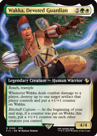 Image of Wakka, Devoted Guardian (Extended Art) [FINAL FANTASY Commander]
