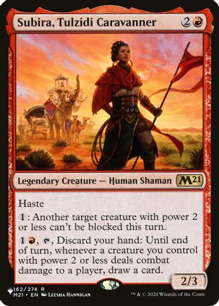 Image of Subira, Tulzidi Caravanner [The List]