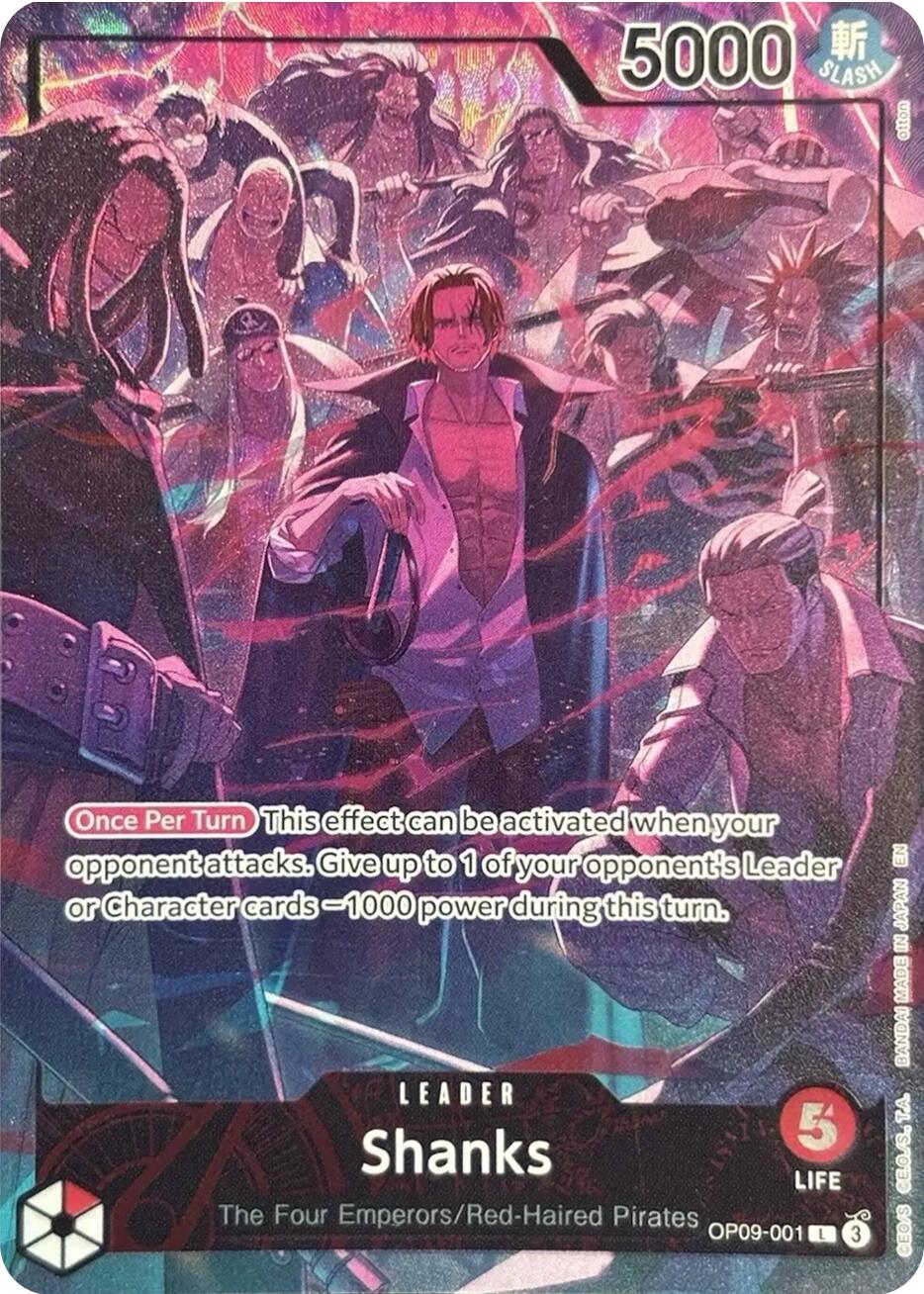 Image of Shanks (English Version 2nd Anniversary Set) [One Piece Promotion Cards]