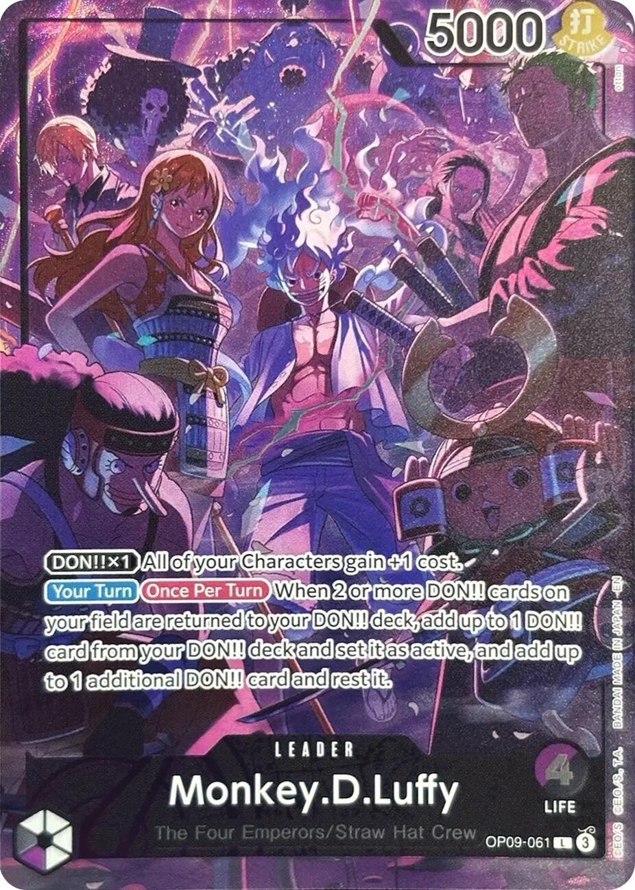 Image of Monkey.D.Luffy (English Version 2nd Anniversary Set) [One Piece Promotion Cards]