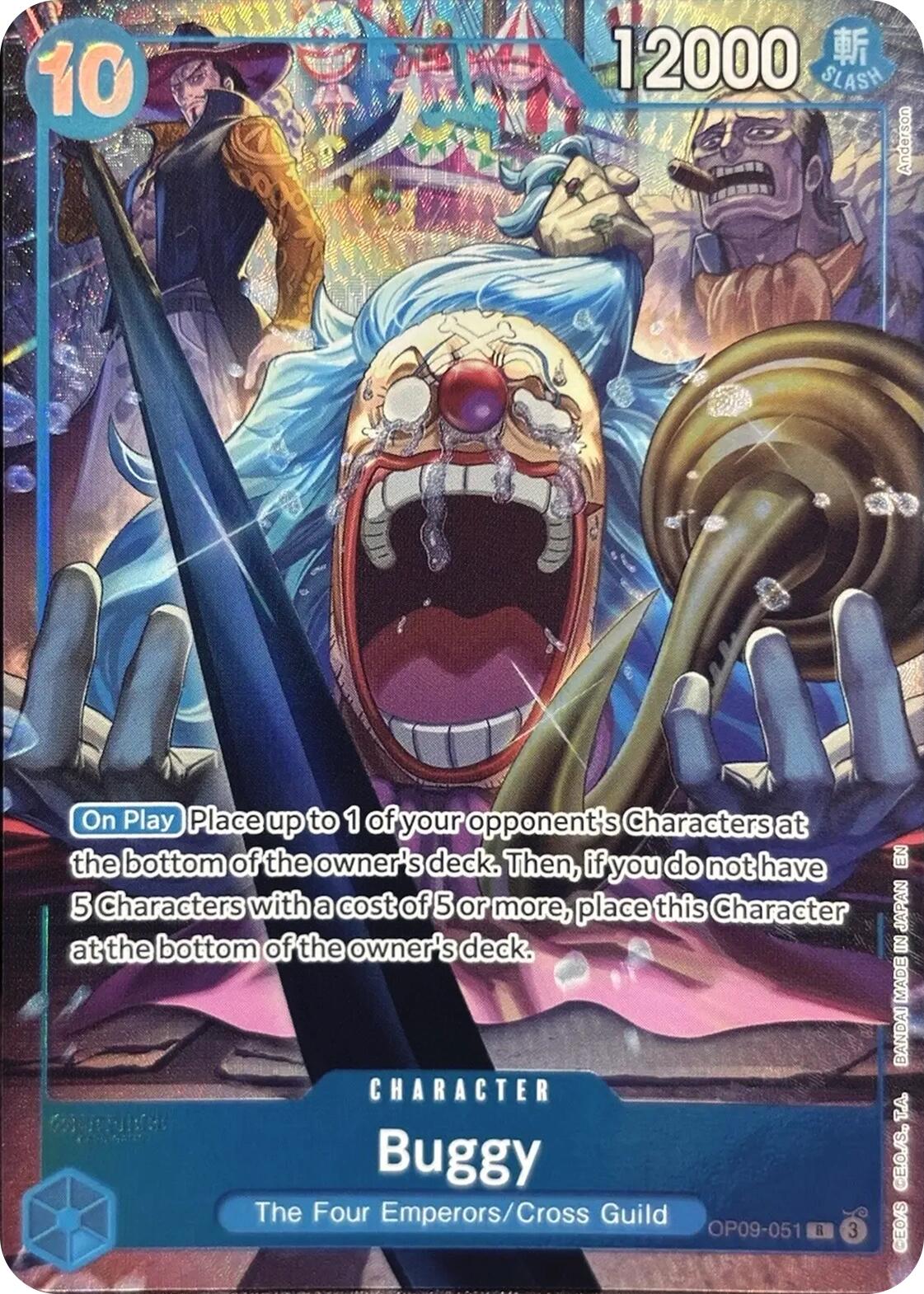 Image of Buggy (English Version 2nd Anniversary Set) [One Piece Promotion Cards]