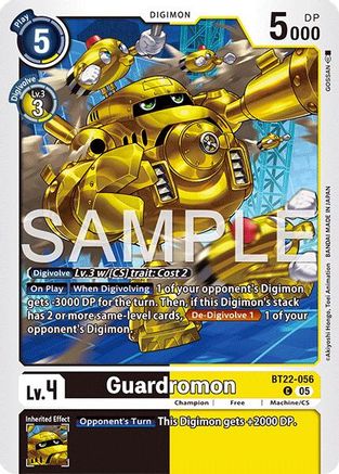 Image of Guardromon [BT22-056] [Cyber Eden]