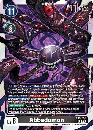 Image of Abbadomon [EX9-055] [Versus Monsters]
