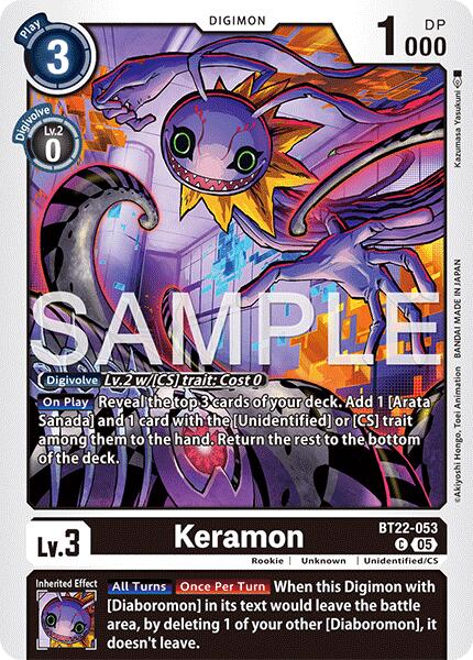 Image of Keramon [BT22-053] [Cyber Eden]