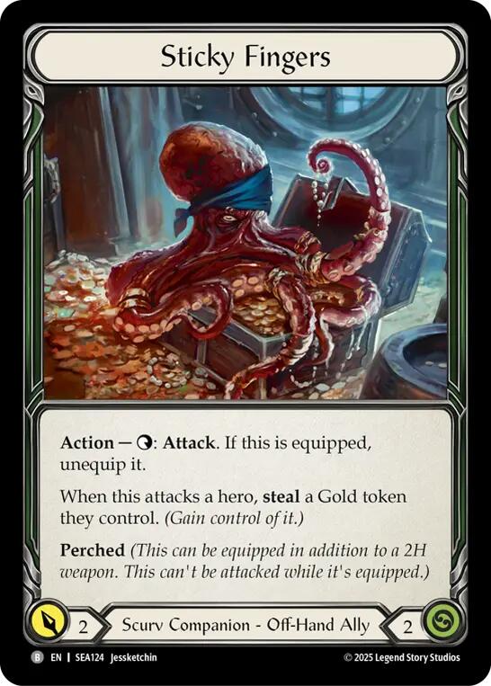 Image of Sticky Fingers // Treasure Island [SEA124//SEA247] (High Seas)