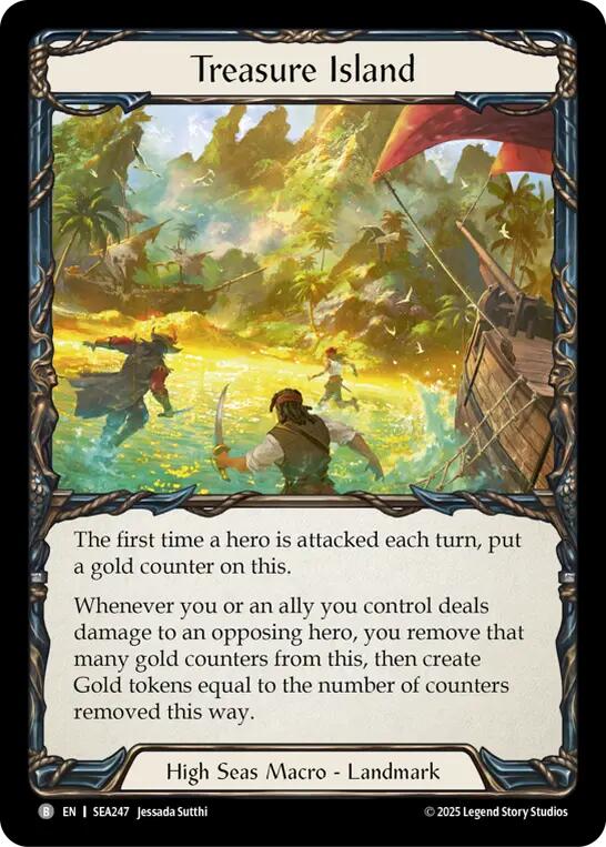 Image of Sticky Fingers // Treasure Island [SEA124//SEA247] (High Seas)