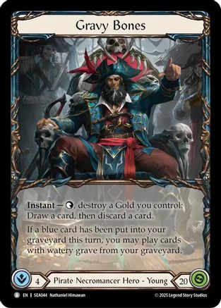 Image of Gravy Bones // Treasure Island [SEA044//SEA247] (High Seas)