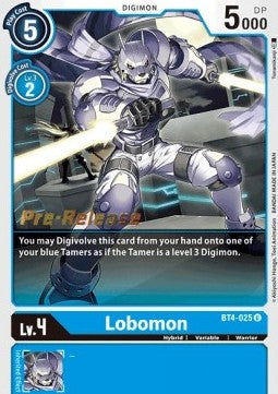 Image of Lobomon [BT4-025] [Great Legend Pre-Release Promos]